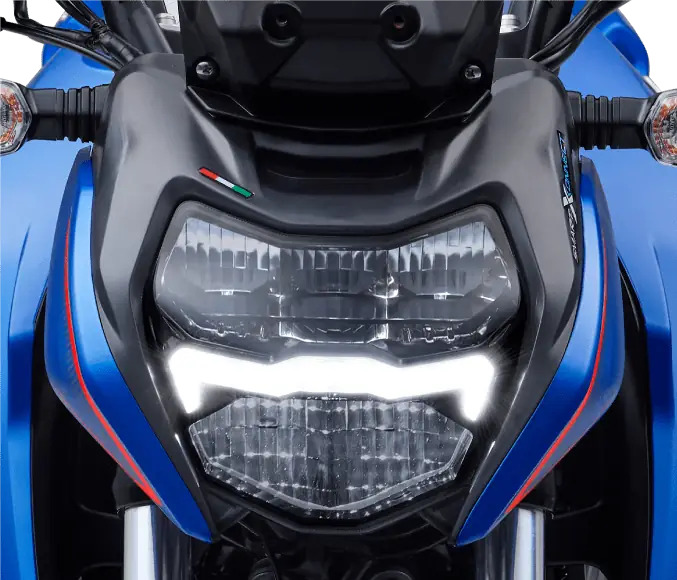 TVS Apache 220 head lamps with stunning drls